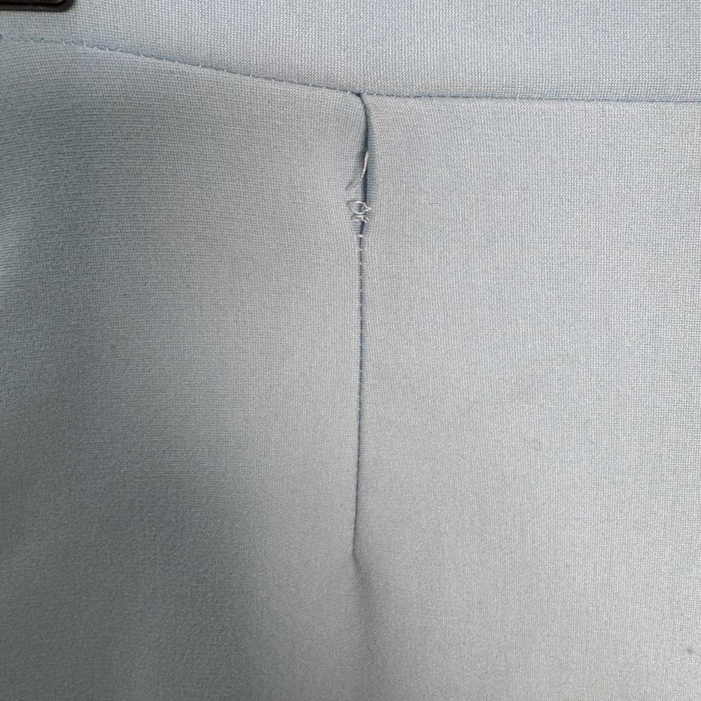 Elegant Blue Pencil Skirt - Picture 4 of 7